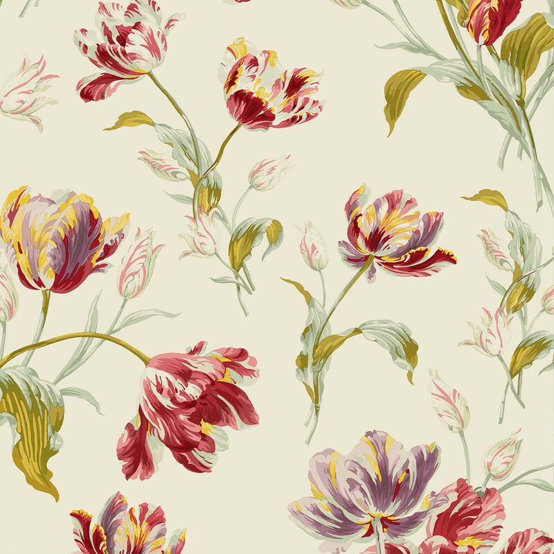 Papier peint intissé ALISON coloris multicolore