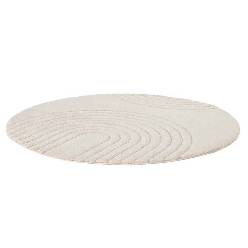 Tapis MANSOUR coloris blanc 160 cm