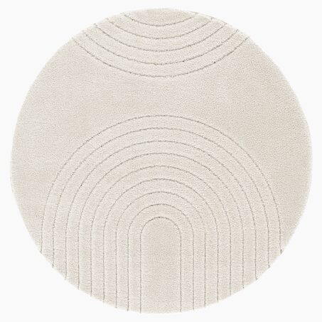 Tapis MANSOUR coloris blanc