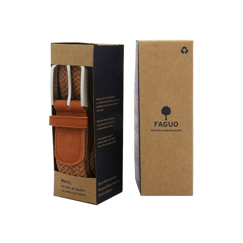 Ceinture FABELT coloris camel