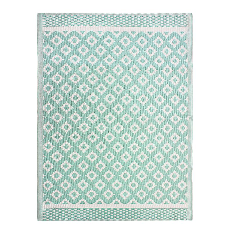 Tapis extérieur NATOU coloris vert 180 x 240 cm