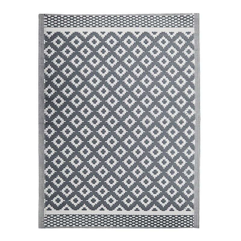 Tapis extérieur NATOU coloris gris 180 x 240 cm