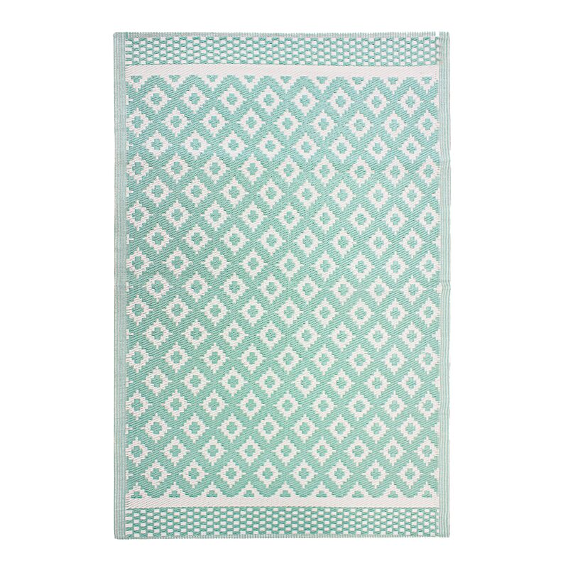 Tapis extérieur NATOU coloris vert 120 x 180 cm
