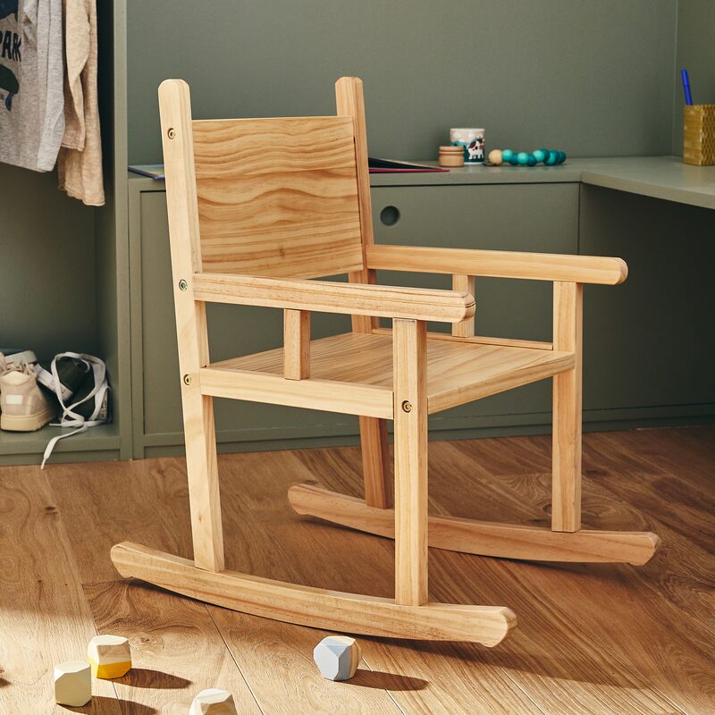 Chaise enfant LINA coloris naturel