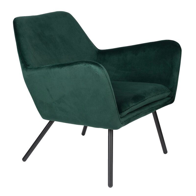 Fauteuil LOUNGE coloris vert sapin