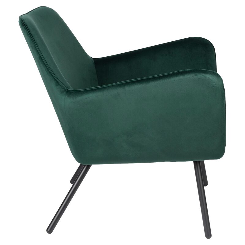 Fauteuil LOUNGE coloris vert sapin