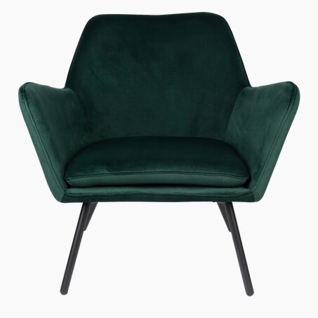 Fauteuil LOUNGE coloris vert sapin