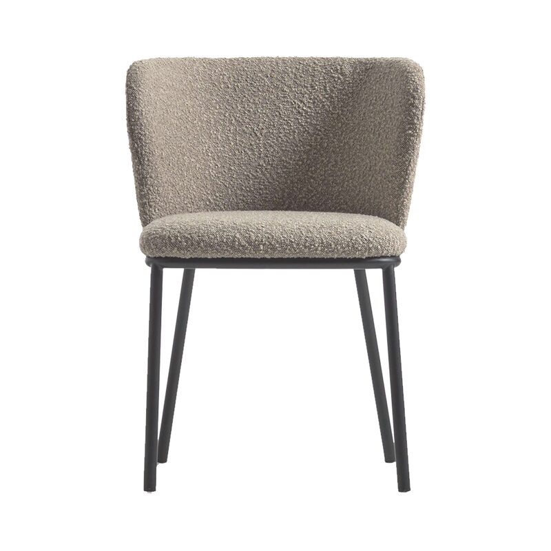 Chaise ELBA coloris gris