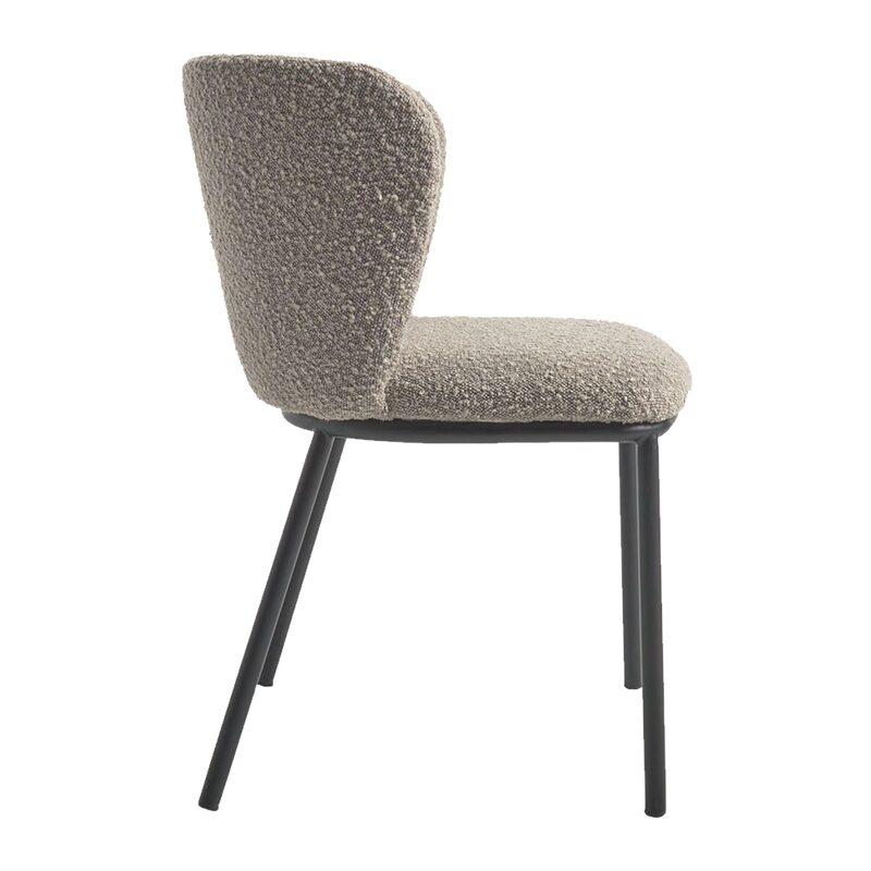 Chaise ELBA coloris gris