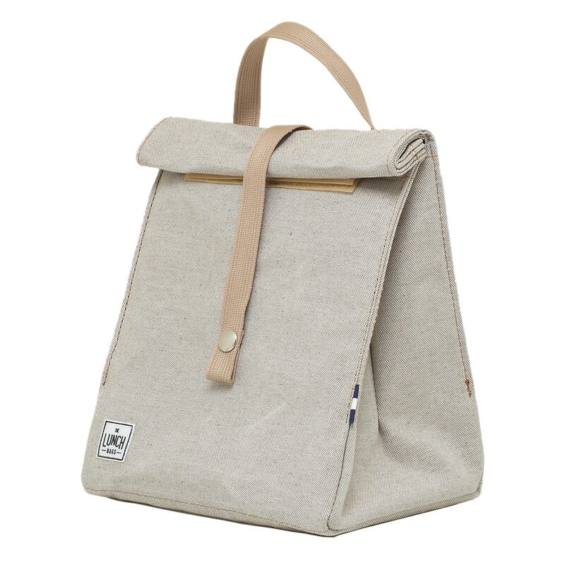 Glacière SAC LUNCH coloris beige avec sangle beige