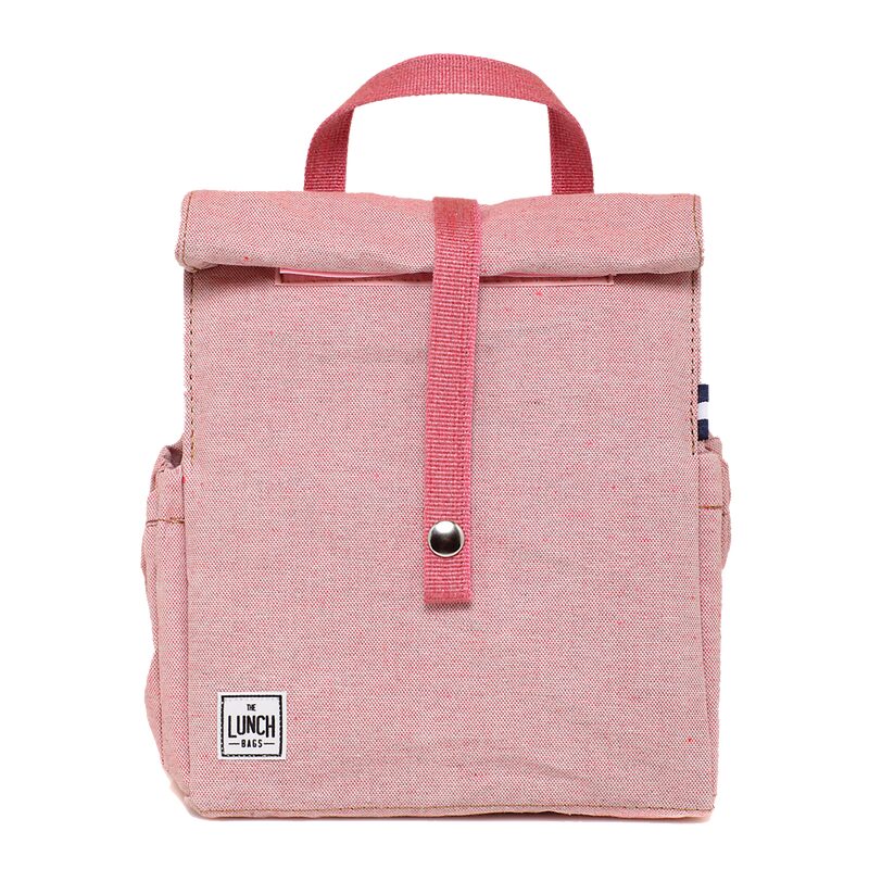 Glacière SAC LUNCH coloris rose avec sangle rose