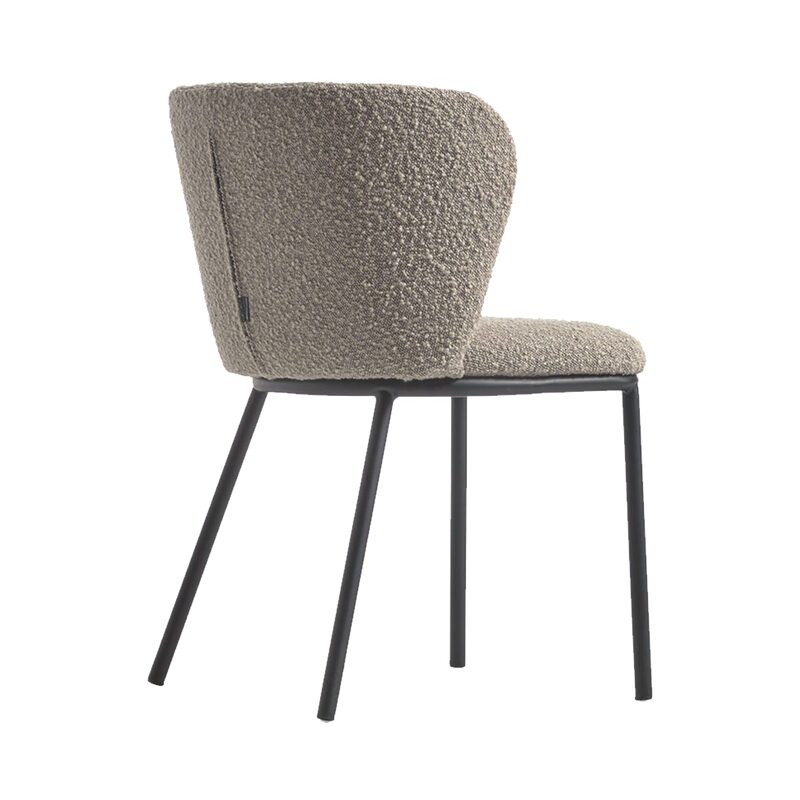Chaise ELBA coloris gris
