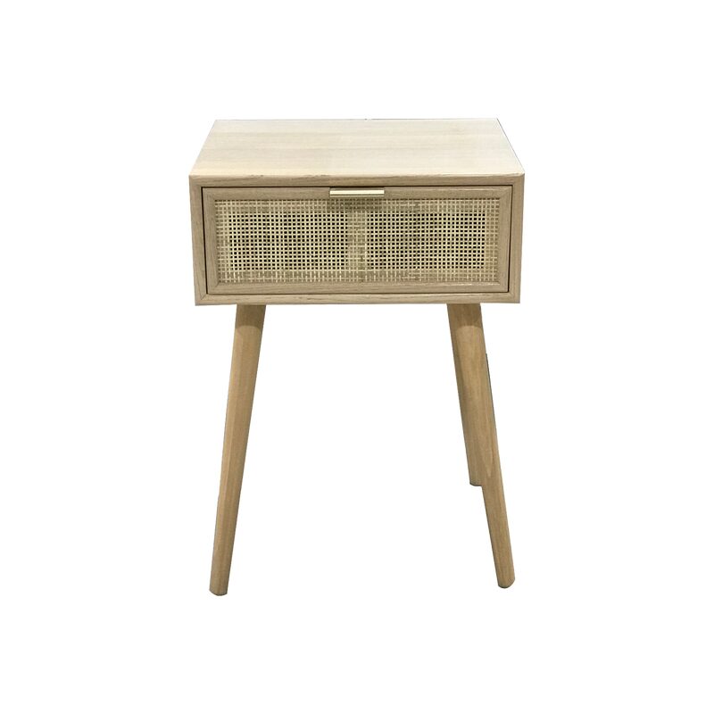 Table de chevet PINA coloris naturel