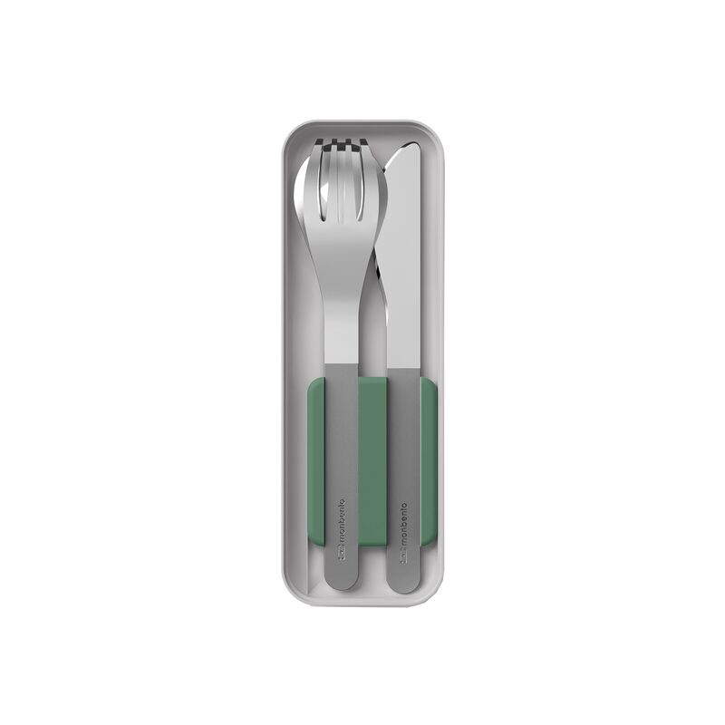 Coffret couverts MB SLIM BOX coloris vert