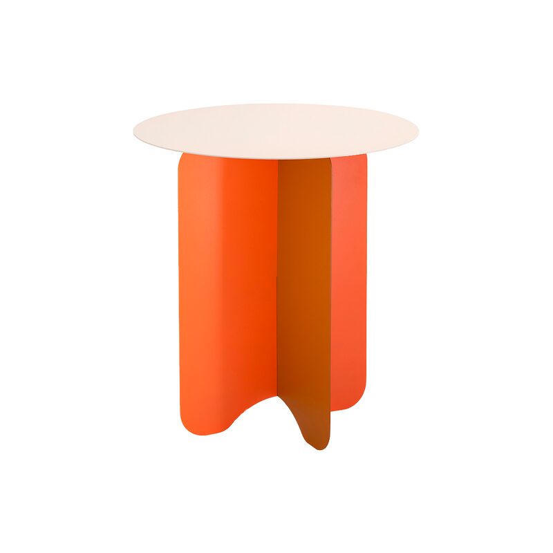 Bout de canapé AVA coloris orange