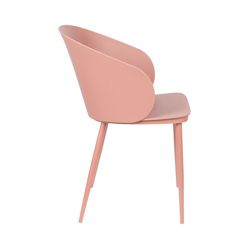 Fauteuil GIGI coloris rose poudré