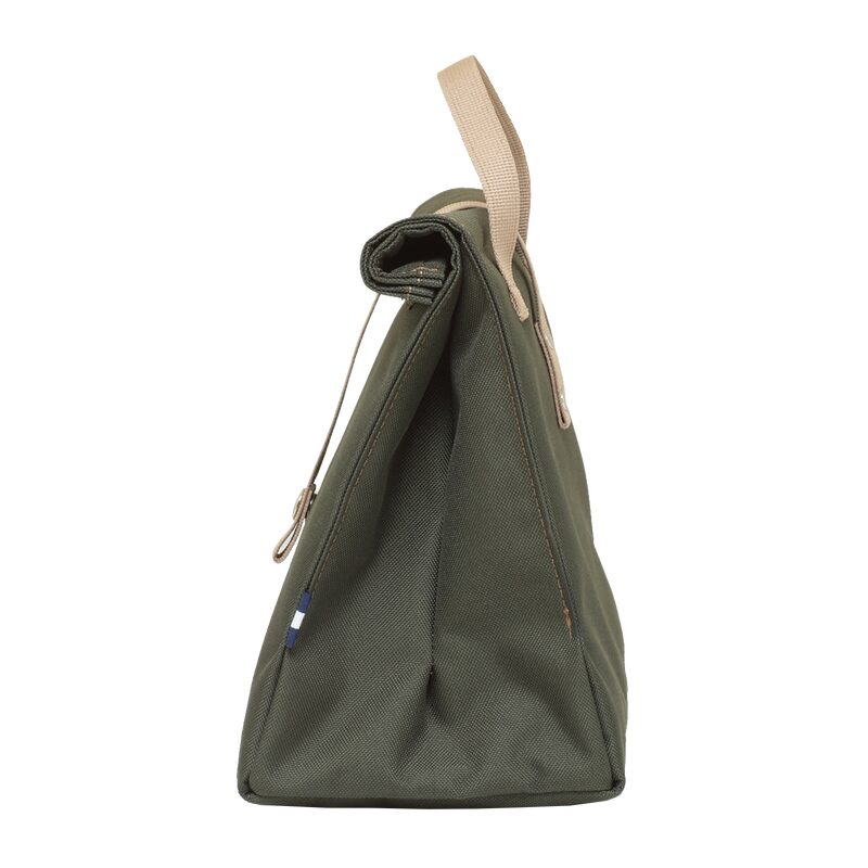 Glacière SAC LUNCH coloris olive avec sangle beige