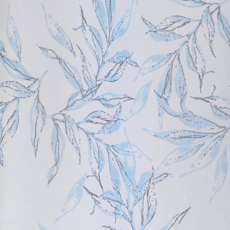 Voilage SYLLA coloris bleu clair 140 x 250 cm
