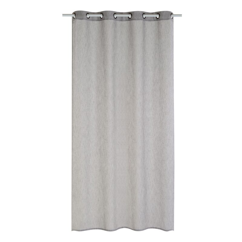 Voilage GRIMALDI coloris gris 140 x 240 cm