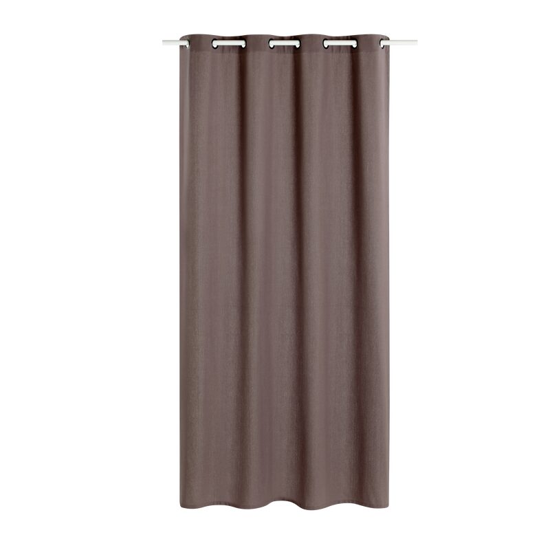 Rideau SITIA coloris taupe 140 x 260 cm