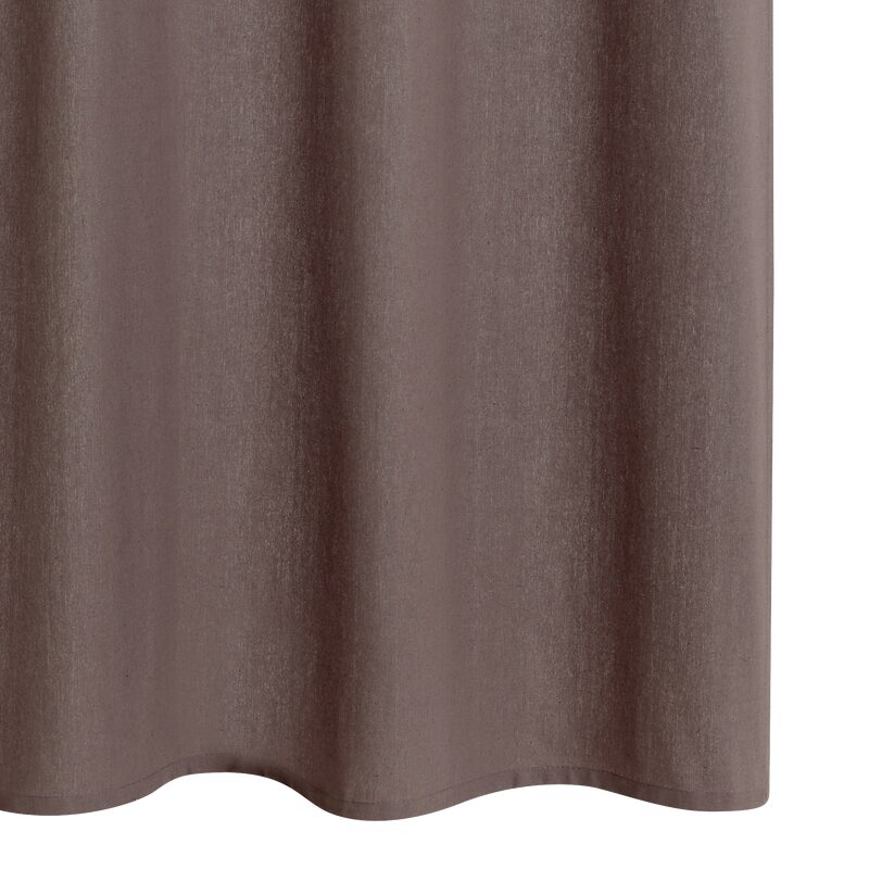 Rideau SITIA coloris taupe 140 x 260 cm