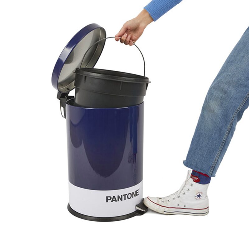 Poubelle PANTONE CAN coloris bleu