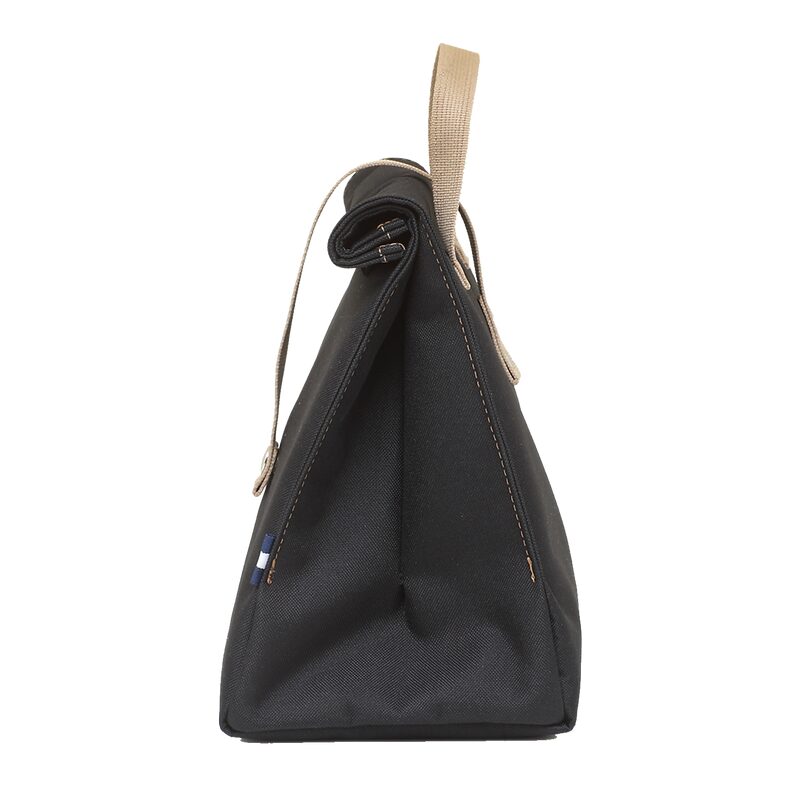 Glacière SAC LUNCH coloris noir avec sangle beige