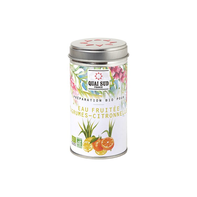 Préparation EAU FRUITÉE AGRUMES-CITRONNELLE