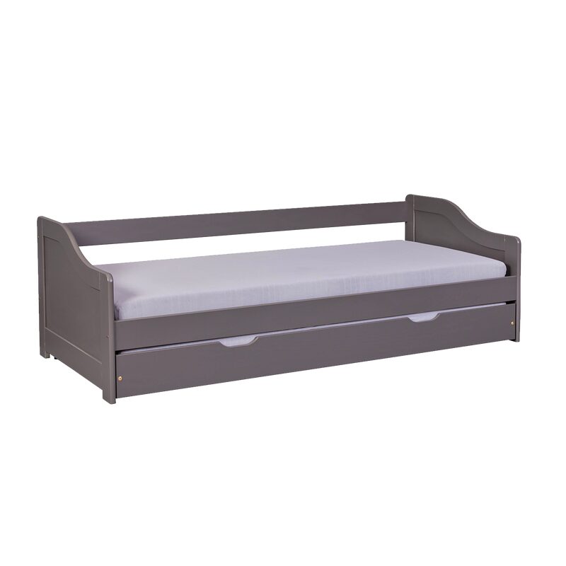 Lit enfant ZELIE coloris gris foncé