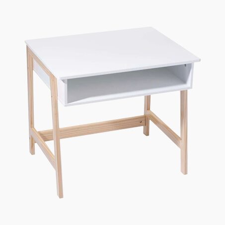 Atmosphera Bureau enfant AXEL coloris blanc