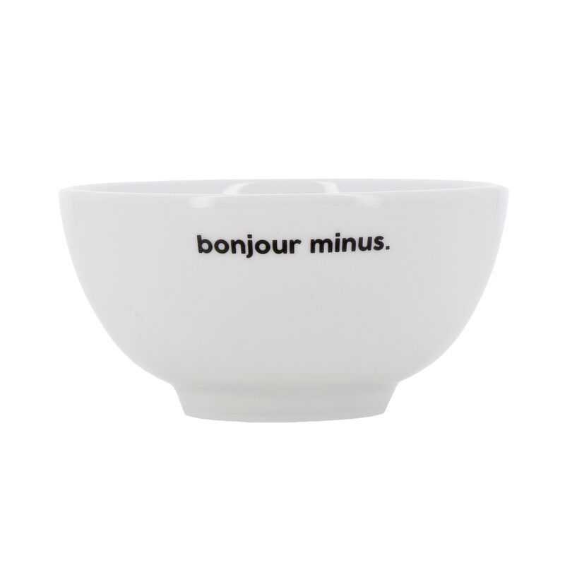 Bol BONJOUR MINUS coloris blanc