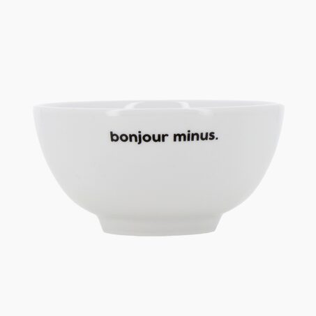 Félicie aussi Bol BONJOUR MINUS coloris blanc