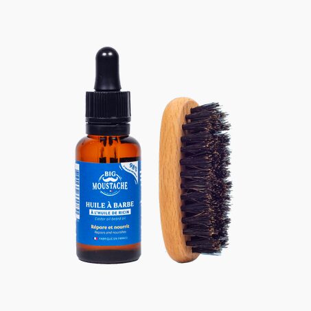 Big Moustache Soin barbe KIT INDISPENSABLE DU BARBU