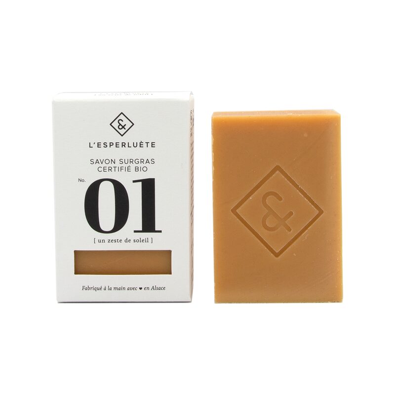 Savon N°01 - UN ZESTE DE SOLEIL