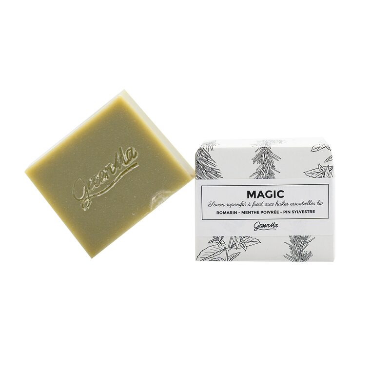 Savon MAGIC Romarin, menthe poivrée et pin sylvestre,