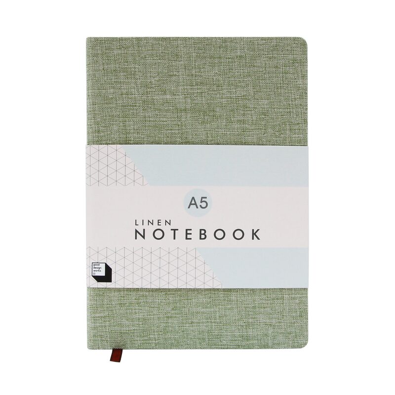 Carnet LINO coloris vert