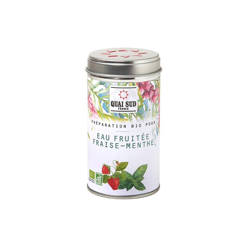 Préparation EAU FRUITÉE FRAISE-MENTHE