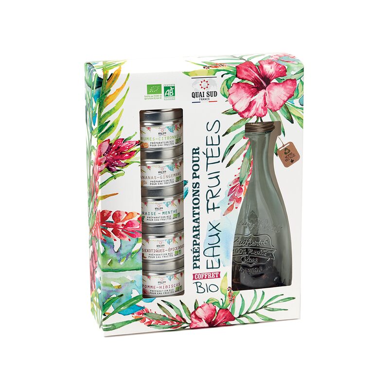 Coffret PRÉPARATION BIO POUR EAUX FRUITÉES