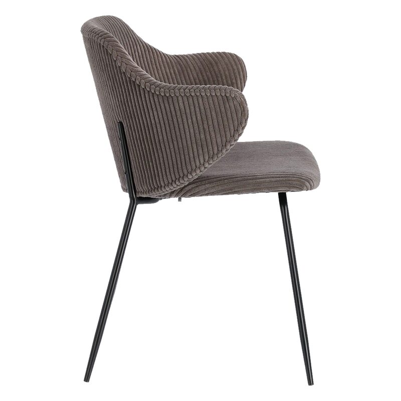 Chaise SUZANNE coloris gris