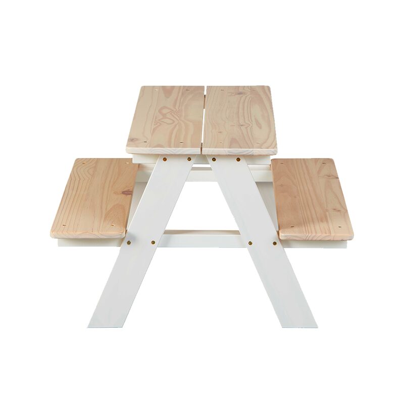 Table pique-nique enfant MALOYA coloris naturel