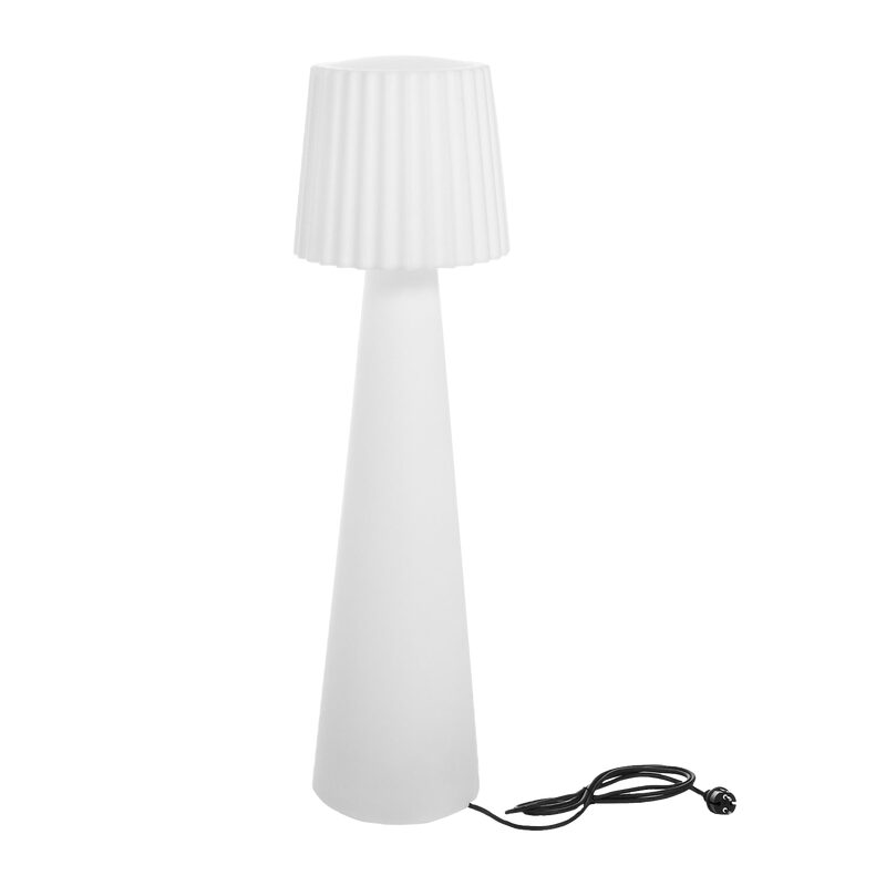 Lampadaire LADY W coloris blanc