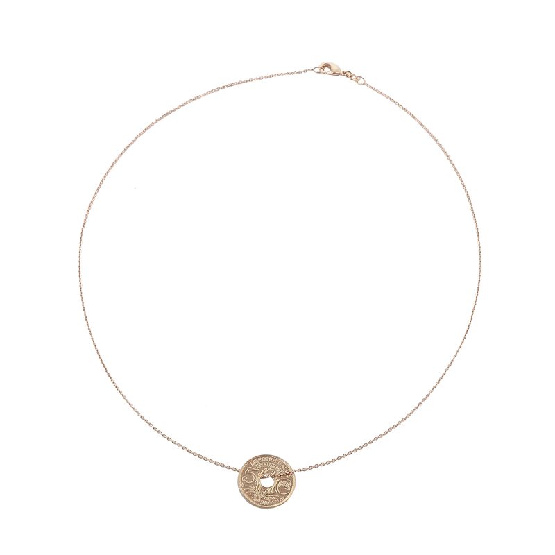 Collier LE PARISIEN coloris or