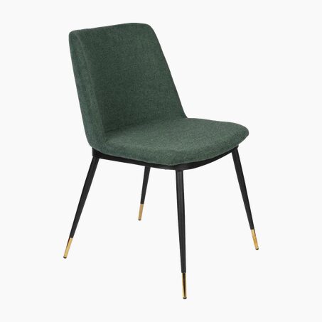 Chaise LIONEL coloris vert sapin