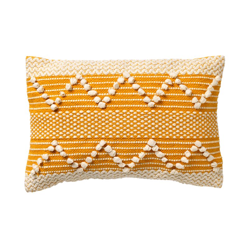 Coussin JYL coloris jaune 40 x 60 cm