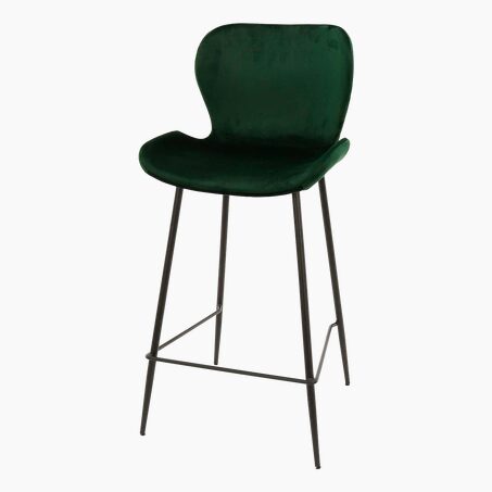 Tabouret plan de travail TOBY coloris vert sapin