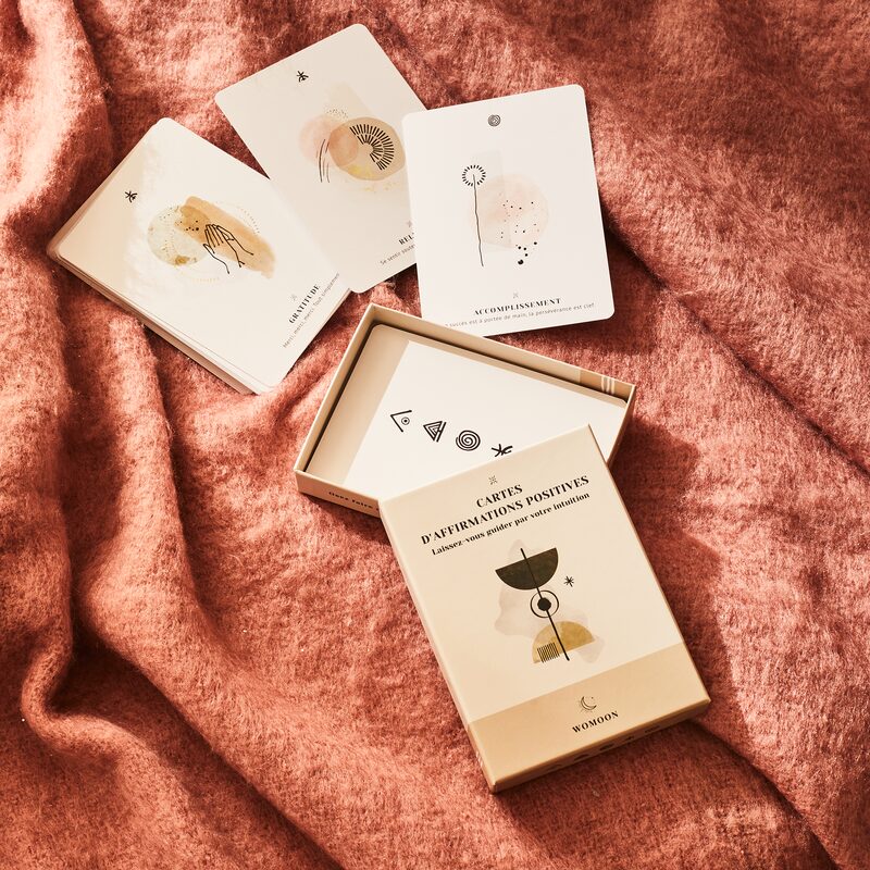 Set de cartes AFFIRMATIONS POSITIVES