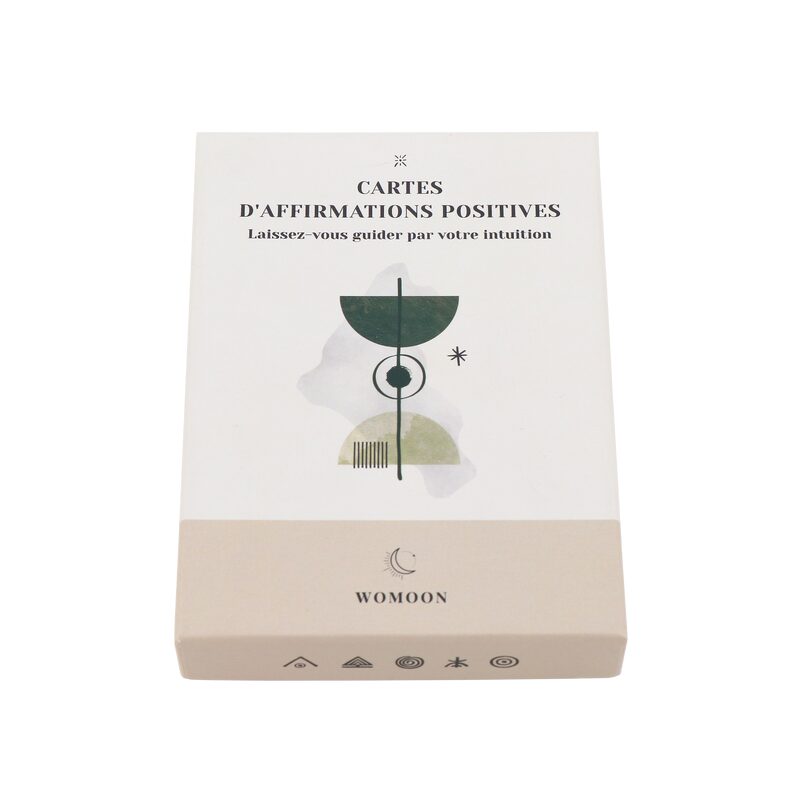 Set de cartes AFFIRMATIONS POSITIVES