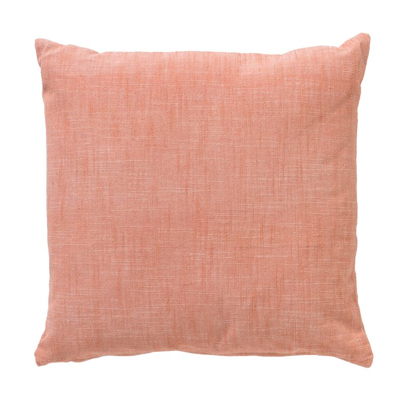 Coussin NATY coloris rose 45 x 45 cm