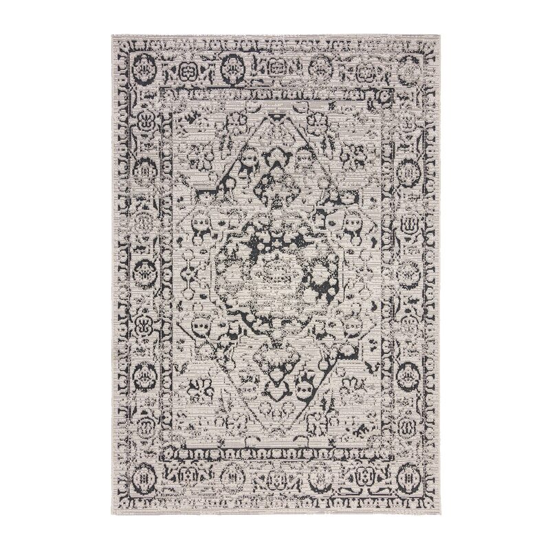 Tapis FUERA coloris gris beige 120 x 170 cm
