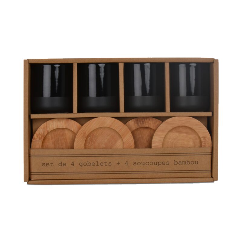 Tasse BLACK COFFEE coloris noir
